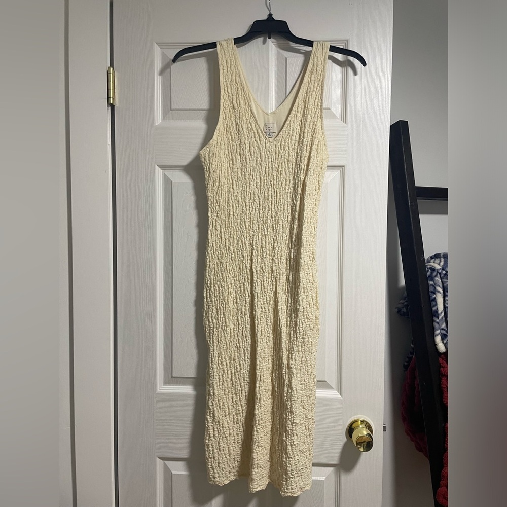 a new day women's V-Neck Midi Dress Size M